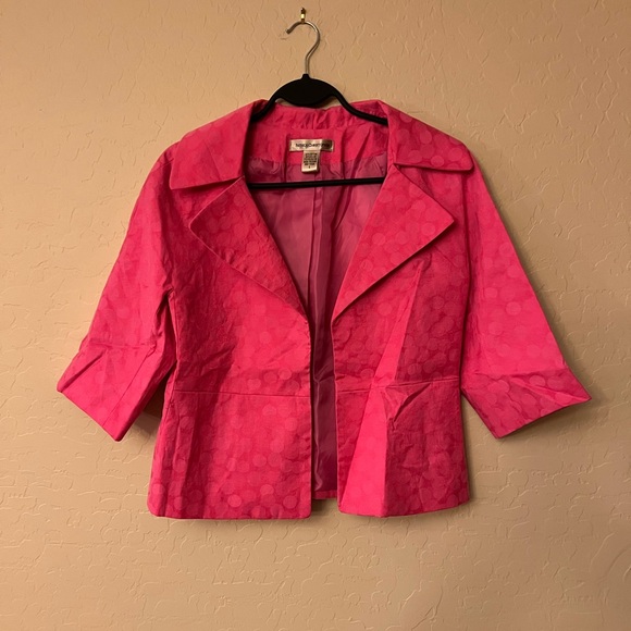 Patrick Christopher Pink Blazer Jacket - Picture 10 of 13